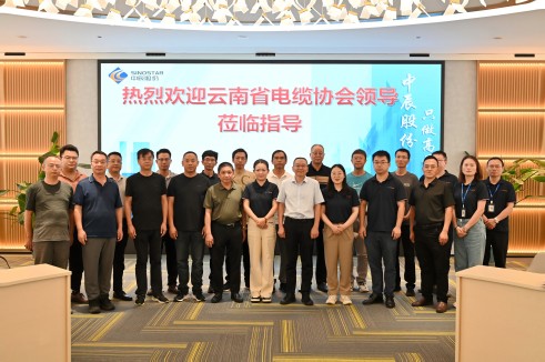 线聚你我 与企同行——云南省电线电缆行业协会莅临奇发28官网电缆考察交流