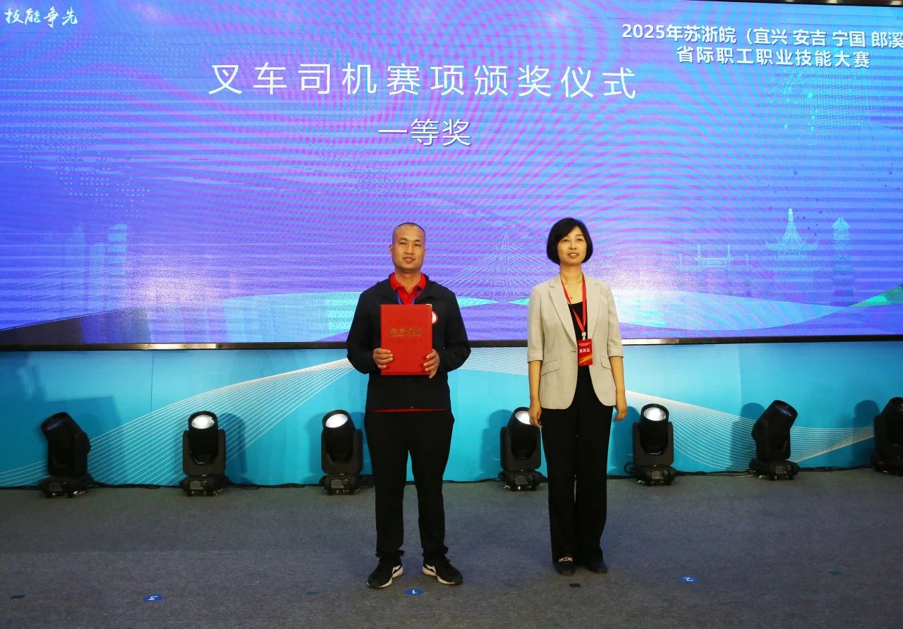 喜报｜奇发28官网“刘德华”一举夺冠！省际技能大赛包揽冠亚军，叉车班再获佳绩！